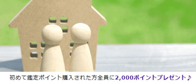 初回ポイント購入で2000ポイントもらえる