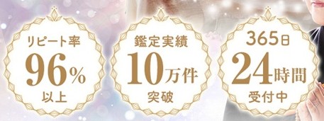 リピート率96%以上